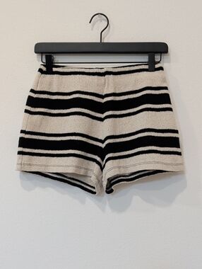Zara Striped Knit Shorts